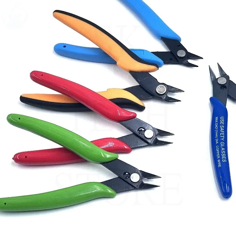 5inch Precision Diagonal Pliers Cutting Pliers For Wire Cable Cutter High Hardness HDR 56-58 Electronic Repair Hand Tools