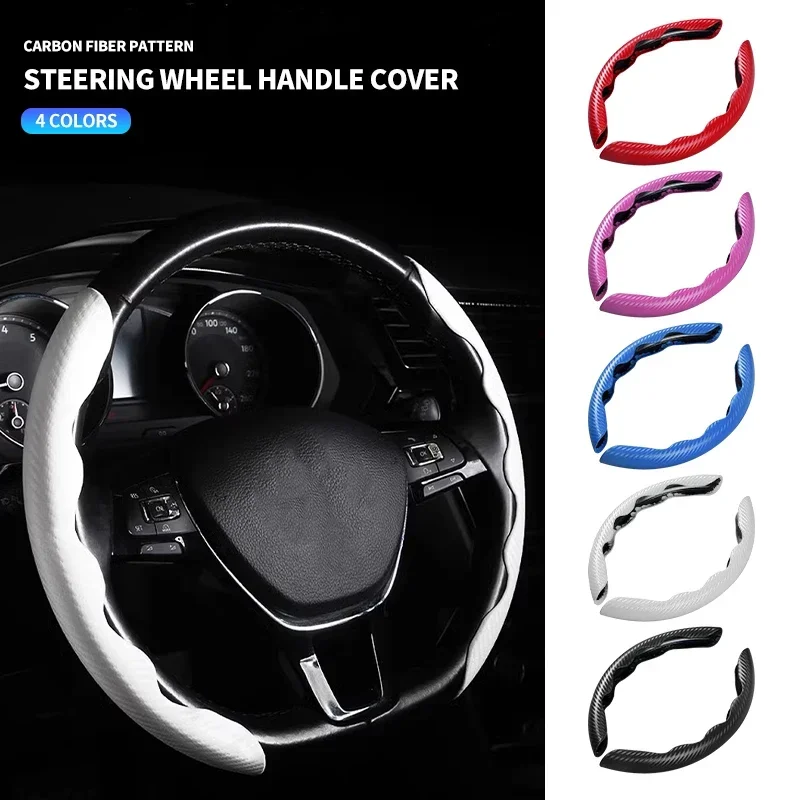 Чехол на руль автомобиля, Нескользящие автомобильные аксессуары из искусственной кожи для Citroen Spacetourer C4 Spacetourer 2016 ~ 2021 9 видов цветов