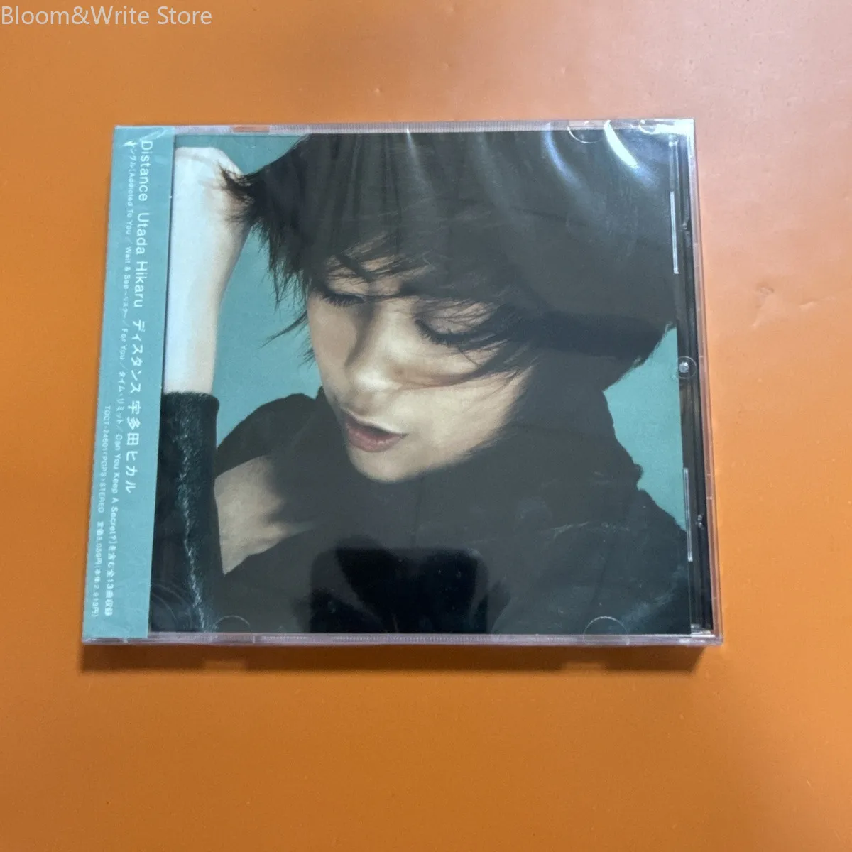 Utada Distance Audio CD J-Pop R&B Classic Album Japanese Singer Music Disc for Fan Collection Home Car Play Gift