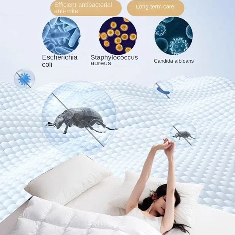 100% الأبيض أوزة أسفل لحاف سميكة الشتاء المعزي أربعة مواسم لحاف الملك الحجم فندق التخييم 1.5*2/1.8*2.2/2*2.3/2.2*2.4 متر #5