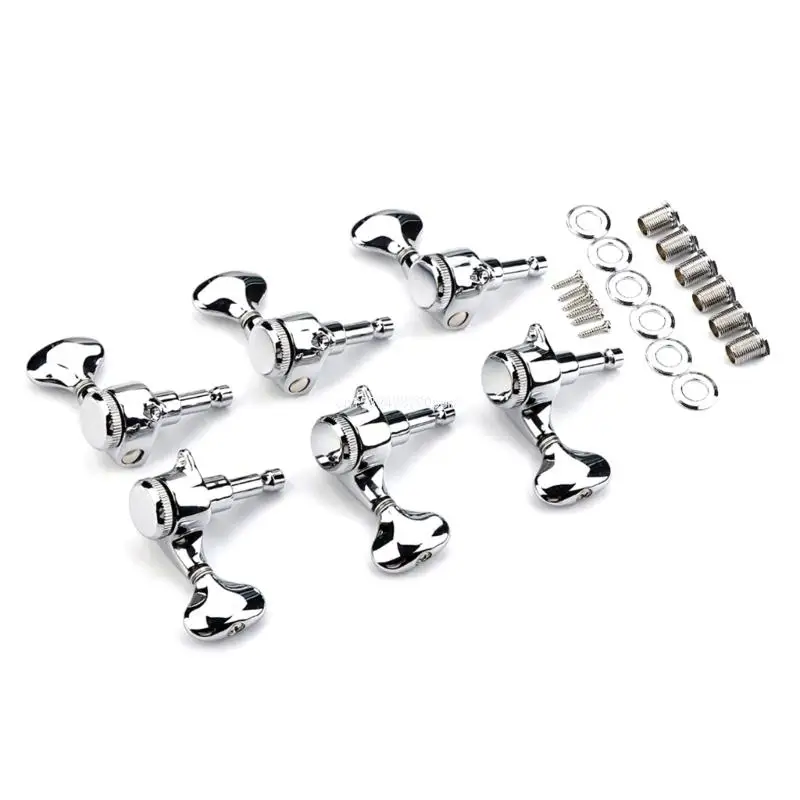 

Guitar Tuners 3R3L Tuning Pegs Guitar String Tuner Guitar Accessories Metal Guitar Tuners Metal Texture for Guitars