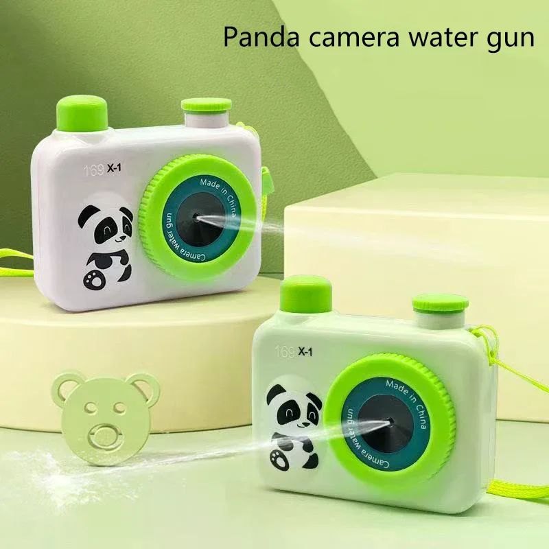 Engaging Cartoon Camera Water Spray Toy for Kids; Summer Outdoor Games and Sports Party Gifts.