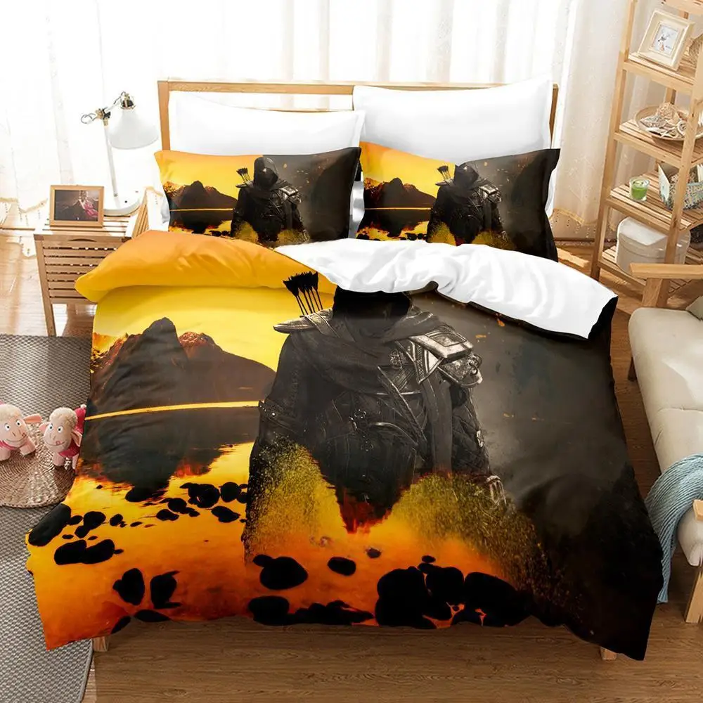 Fashion 3d Print Game Thief Bedding Set Single Twin Full Queen King Size Bed Set Adult Kid Bedroom Duvetcover Sets Home Textiles