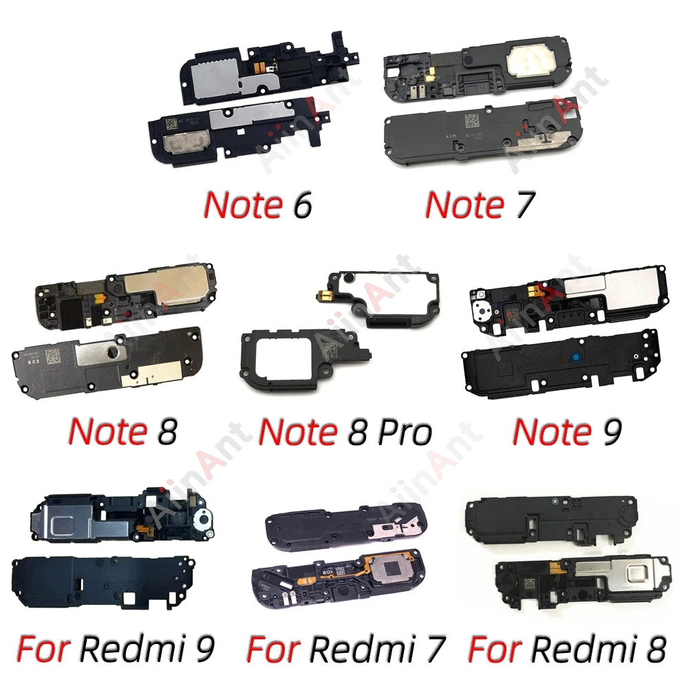 Bottom Loud Speaker Loudspeaker Sound Buzzer Ringer Flex Cable For Xiaomi Redmi Note 9T 9s 9A 9 8 7 6 6A 7A 8A 8T Pro 4G 5G