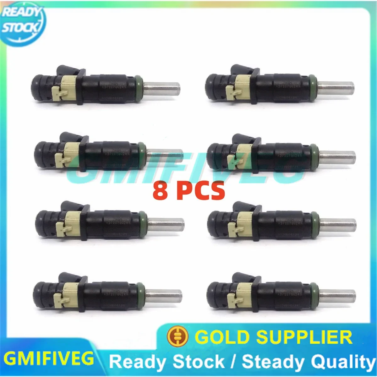 NEW 8pcs Fuel Injector 68011710AA FDB7137 for MERCEDES-BENZ W203 W204 CL203 S203 S204 C209 A209 C219 W211 W212 A207 A2720780249