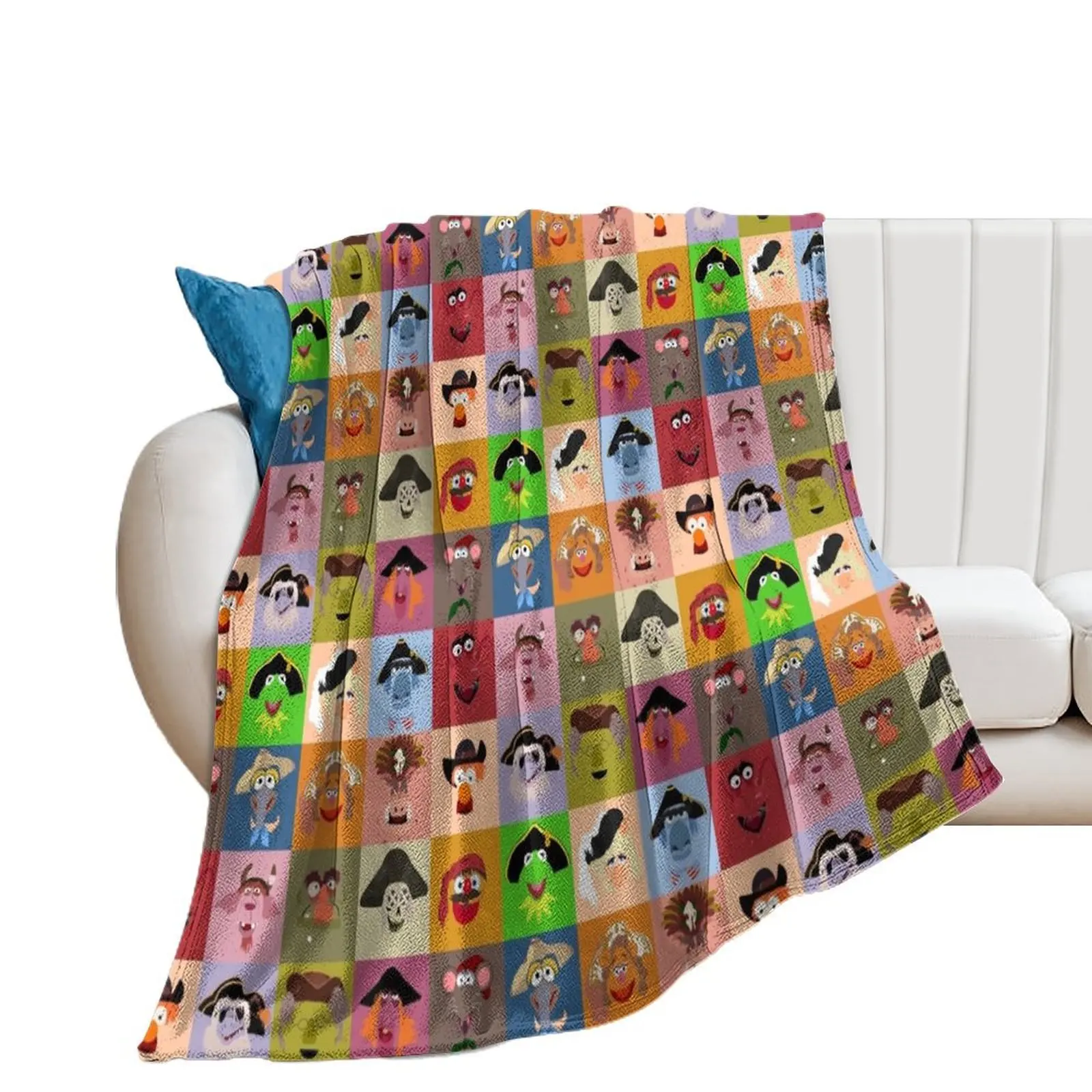 

Treasure island pirates Throw Blanket Giant Sofa Summer Beddings Furrys Plaid on the sofa Blankets