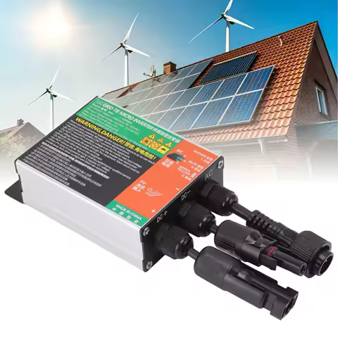 GMI Grid Tie Micro Inversor Solar PV Aluminum Alloy IP55 Multi Protection 20x7.7x3.6cm
