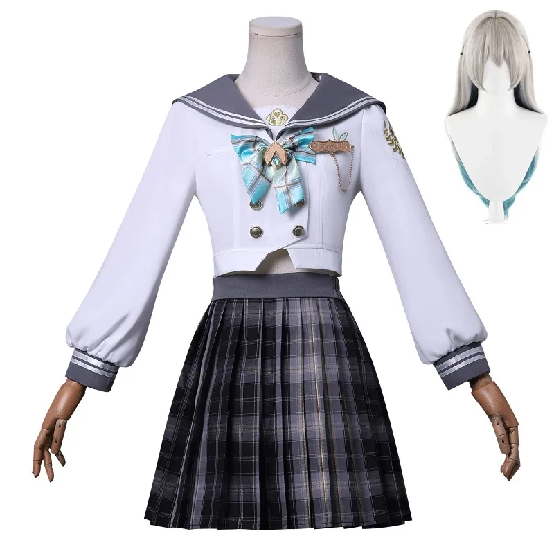 

Anime Firefly JK Uniform Cosplay Game Honkai：Star Rail Costume Wig Halloween Party Suit