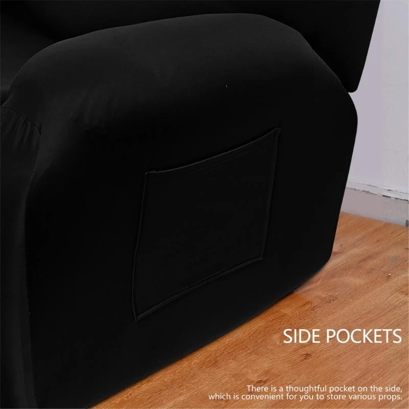 Defense Stretch Polyester Impermeable Case For Single Chair Sofa 4 Part Set Machine Washable Permanent Furniture Pad C7AC