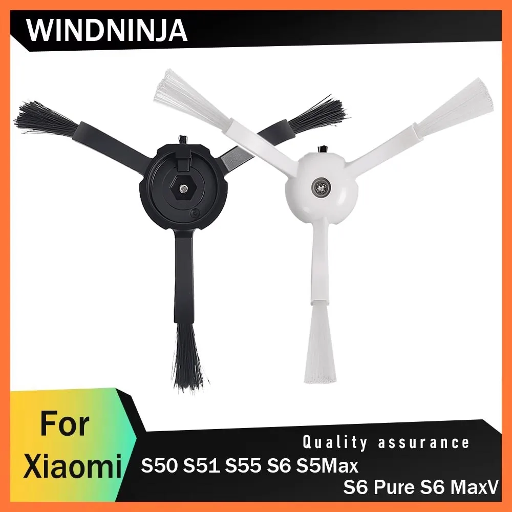 Сменная боковая щетка для Xiaomi Roborock S6 S60 S6 Pure S6 MaxV S55 S50 S51 S5 Max E25 E35, робот-пылесос, бытовая часть