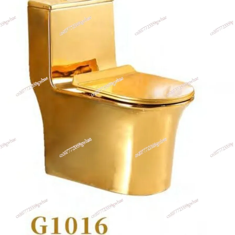 

Золотой унитаз с гальваническим покрытием, керамический супер-воровой водосберегающий дезодорант, роскошный унитаз