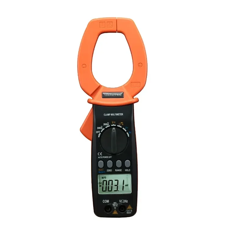 

VICTOR 6050/6052/6056A+/6056E/615B True RMS Digital Clamp meter Lcd Display Auto Range 1000V 2000A AC DC Current Multi-meter