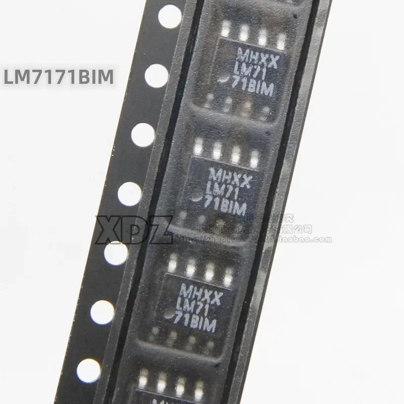5pcs/lot LM7171BIM LM717 LM7171BIMX/NOPB LM7171BIMX SOP-8 package Original genuine Voltage feedback amplifier chip