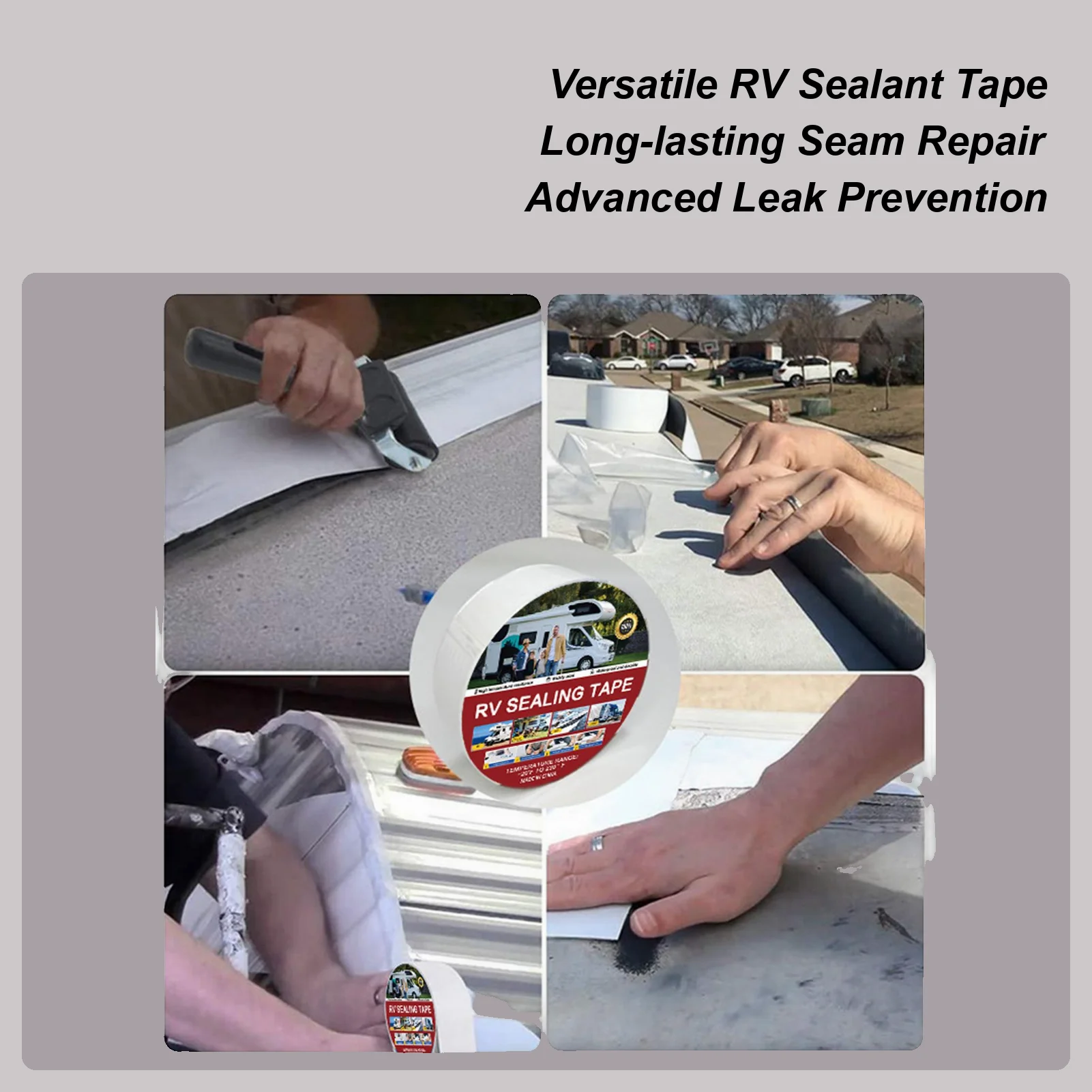 

Лента для ремонта крыш автодомов и караванов, герметизирующая лента для ремонта протечек на крышах, для водителей, путешественников, ремонтников, профессионалов, женщин и мужчин.