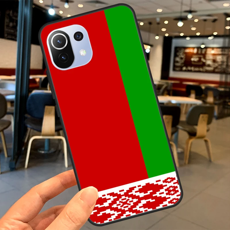 Republic Belarus National Flag For POCO F5 Pro X4 F4 GT C40 M5s F3 X3 X5 Pro Case For Xiaomi 13 12 Lite 12T 11T Pro Cover 