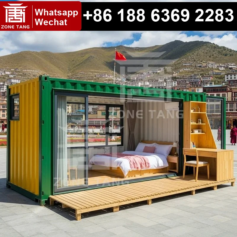 

2 Story Container House Prefab Tiny Homes Container Home Pre Fabricated Homes Prefab Cabins Flat Pack House Container Gues House