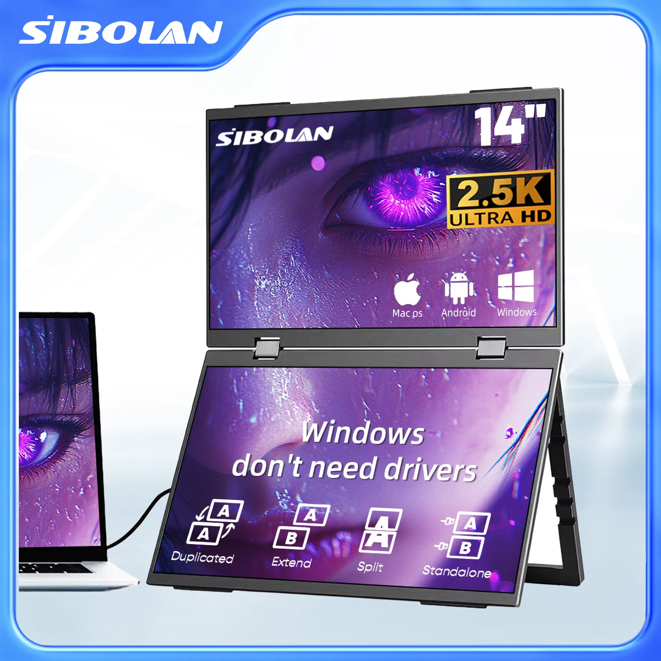 Sibolan 14" 2.5K Du…