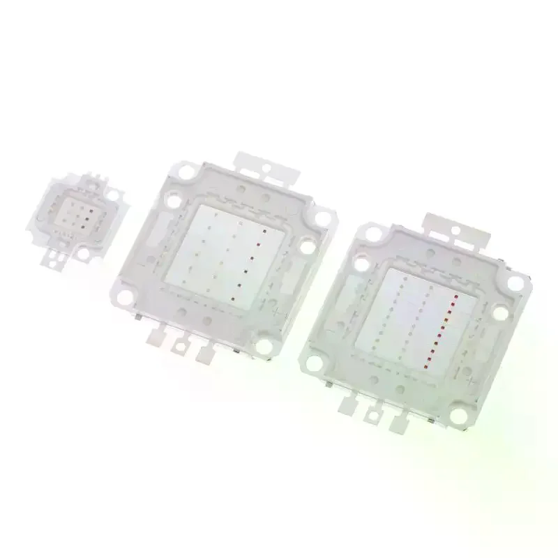 1Pc 10W/20W/30W LED RGB Cob High Power LED Light Bead High Power Integrated Lamp Chip RGB Floodlight Spotlight Light Chip