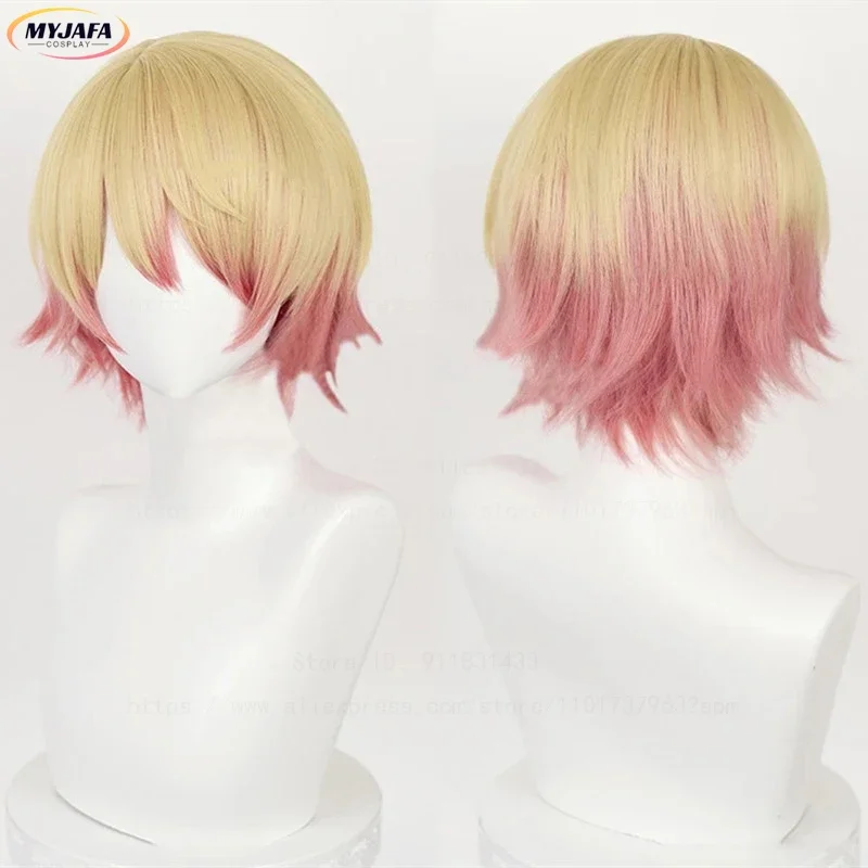 Hochwertige Tenma Tsukasa Cosplay Perücke Projekt SEKAI BUNTE BÜHNE Cosplay Hitzebeständige Synthetische Anime Cosplay Perücken + WigCap