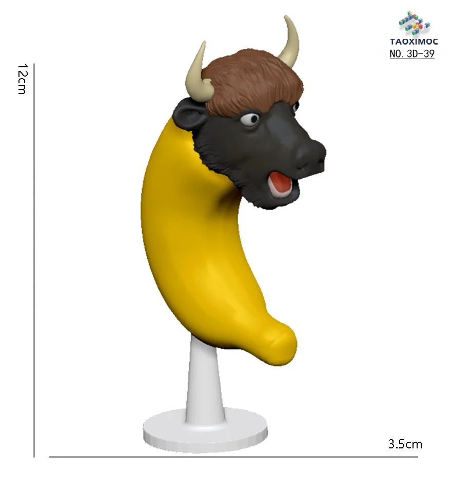 Figurine de requin Shimpanzini Bananini imprimée en 3D, Tralalero Tralala Tung Sahur Fusion Monster, jouet, poupées assemblées Tung Mecha