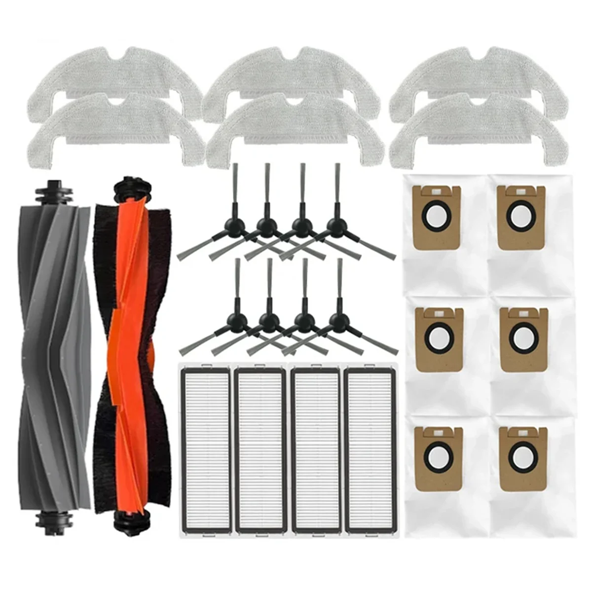 

Для Dreame Bot D10s Plus/D9 Plus запасные части основная боковая щетка Hepa фильтр швабра тканевые мешки для пыли аксессуары