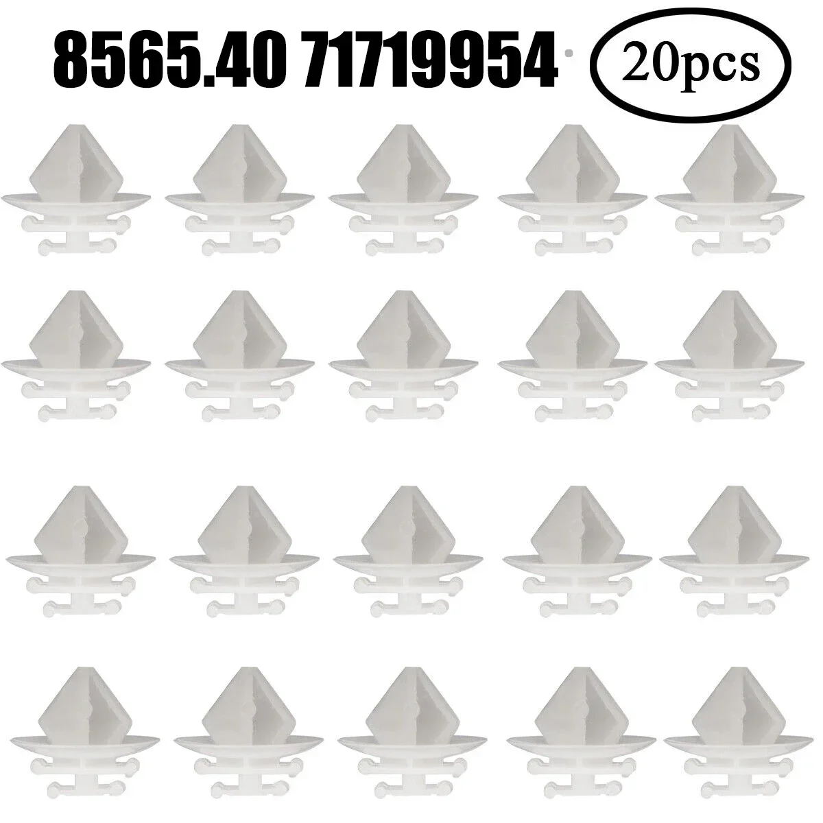 10/20/50Pcs Car Exterior&Interior Door Trim Clips Panel Fastener Door Trim Scuff Bar Guard Clip 7701056846 For C2 C3 206 207