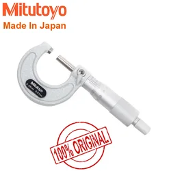 Mitutoyo-Micromètres extérieurs, Plage 0-25/25-50/50-75/75-100/100-125/125-150/150-175/175-200mm, 0.01-103mm, 137-103 138-103