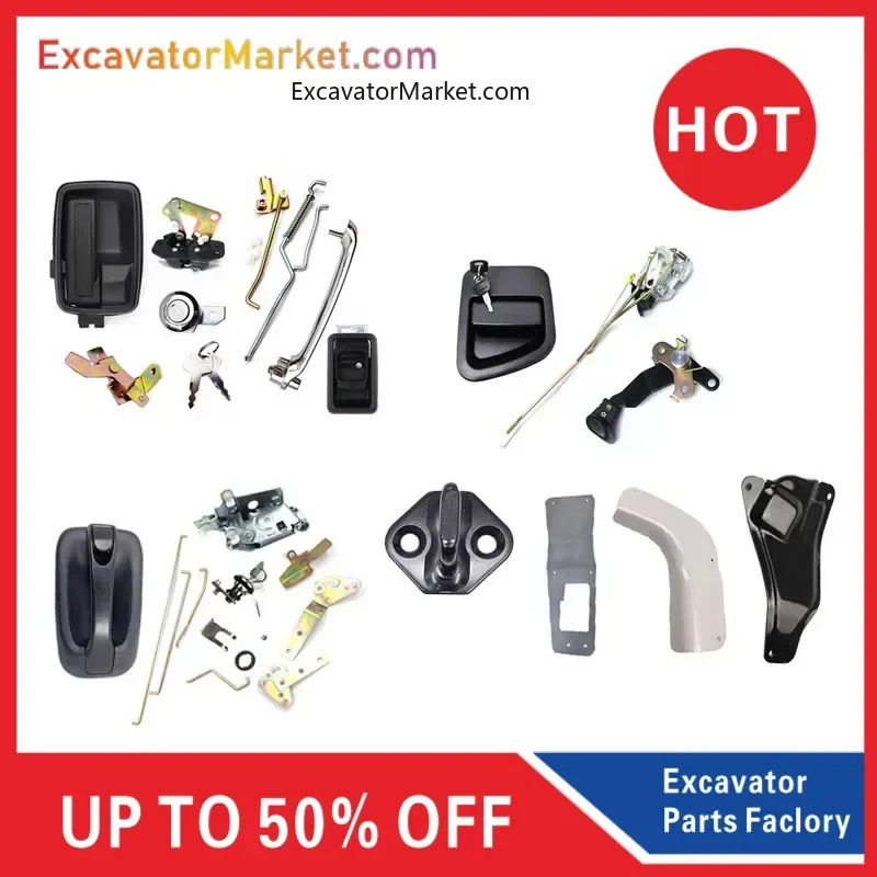 For excavator For SUMITOMO SH 120 200A3 240 300 A1A2 A3-C3-Z3 A5 door lock assembly high quality durable excavator accessories