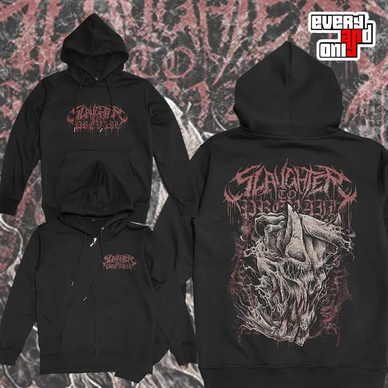 Slaughter To Prevail: Russian Dead Core Band Men's and Women's Casual Jackets Hoodies Sweatshirts 2024