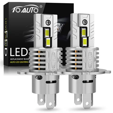 30000LM H4 H7 LED 전구 9003 HB2 H11 HB3 9005 HB4 9006 LED 자동차 헤드라이트 상향등 하향등 팬 포함 무선 자동차 헤드램프 12V