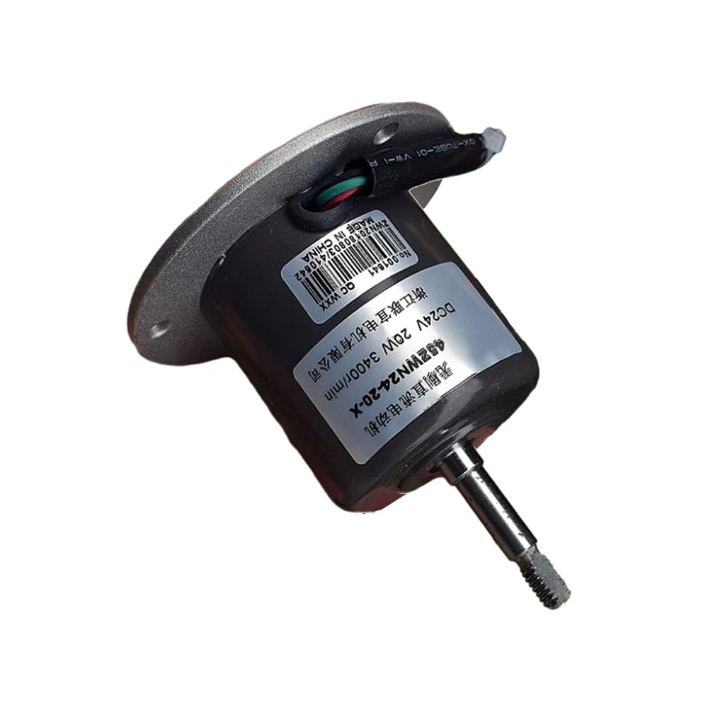 1 Stück DC 24V 10W Bürstenloser Motor mit Doppelkugellager 3400RPM Bürstenloser Motor mit Integrierter Steuerplatine Seltene Erden Starker Magnetmotor