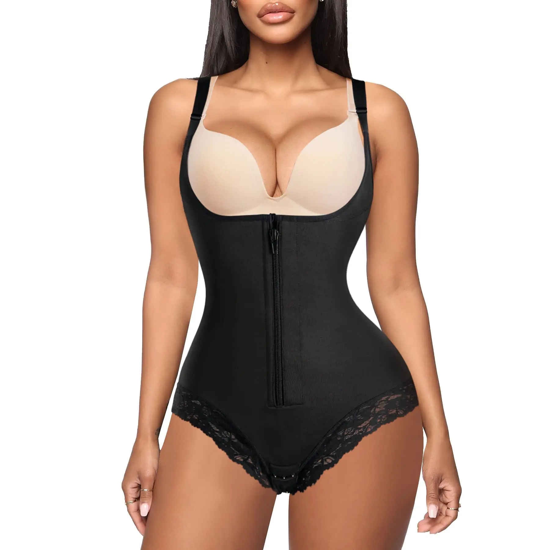 

Women Body Shaper Reductive Girdles Underbust Corset Bodysuit Waist Trainer Butt Lifter Colombian Shapewear Tummy Control Fajas