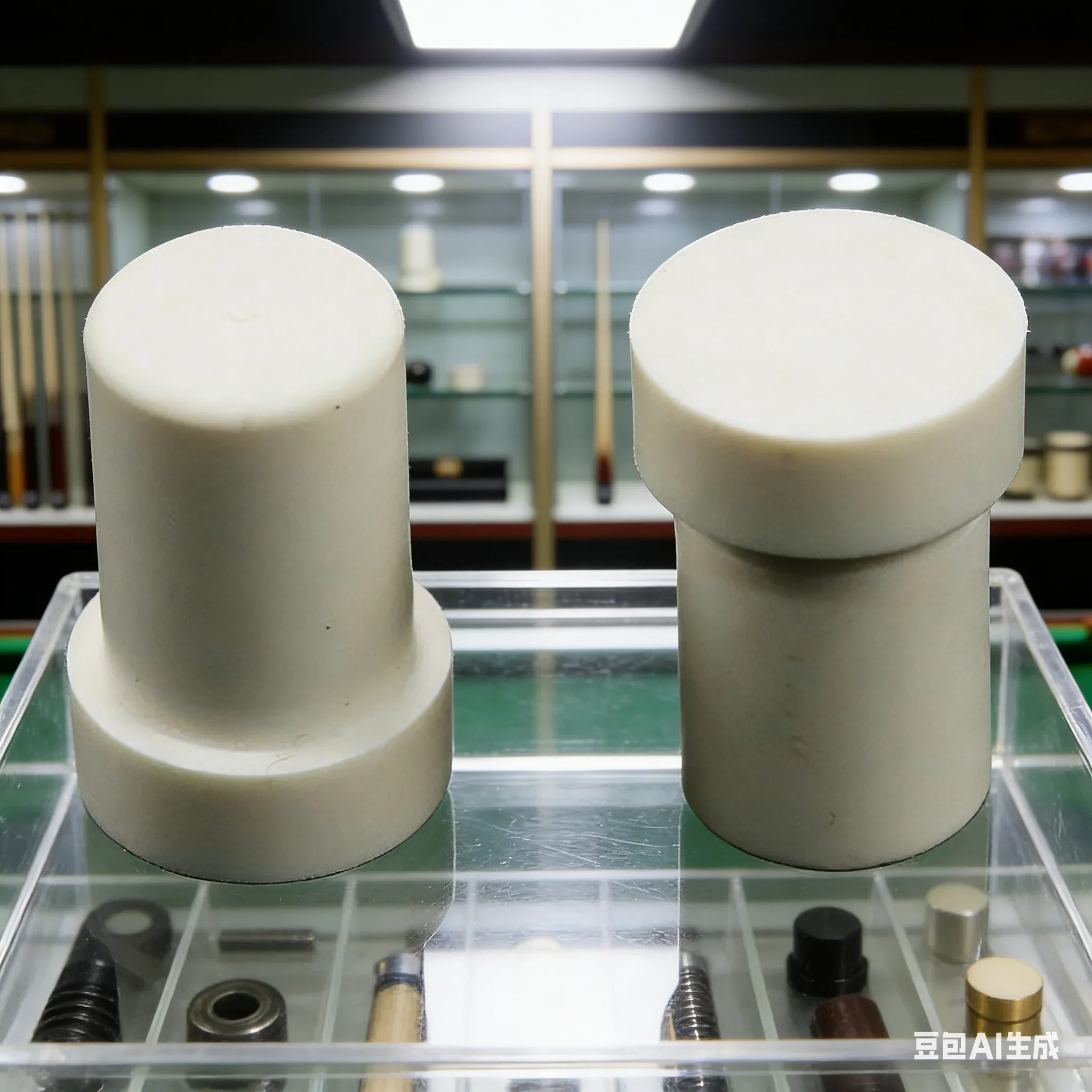 

1PC 13.3mm White Billiard Cue Ferrule Unthreaded ABS Plastic For Juma Ferrule Snooker Cue Repair Tool Billiard Accessories