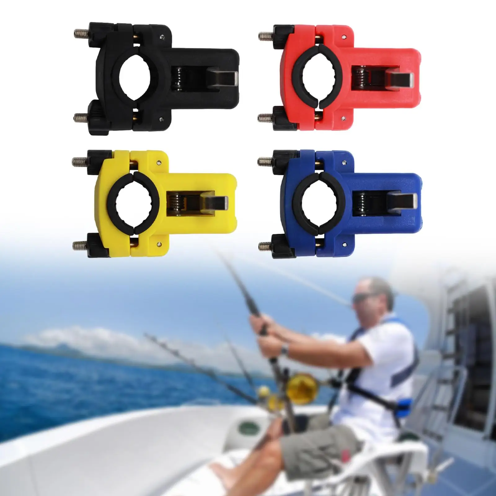 

Boat Fishing Holder Adjustable Portable Fishing Rod Bracket Tackle Tools