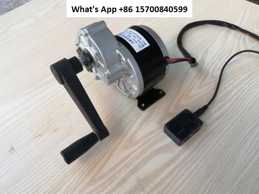 12 volt 24V DC generator 350 watts mobile phone charging battery charging permanent magnet hand crank motor power bank low speed
