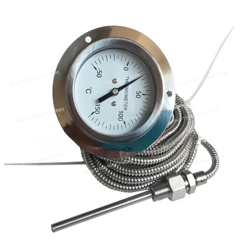 

Термометр с циферблатом 2,5 дюйма и капиллярной трубкой, промышленный, для систем ОВКВ и лабораторного использования