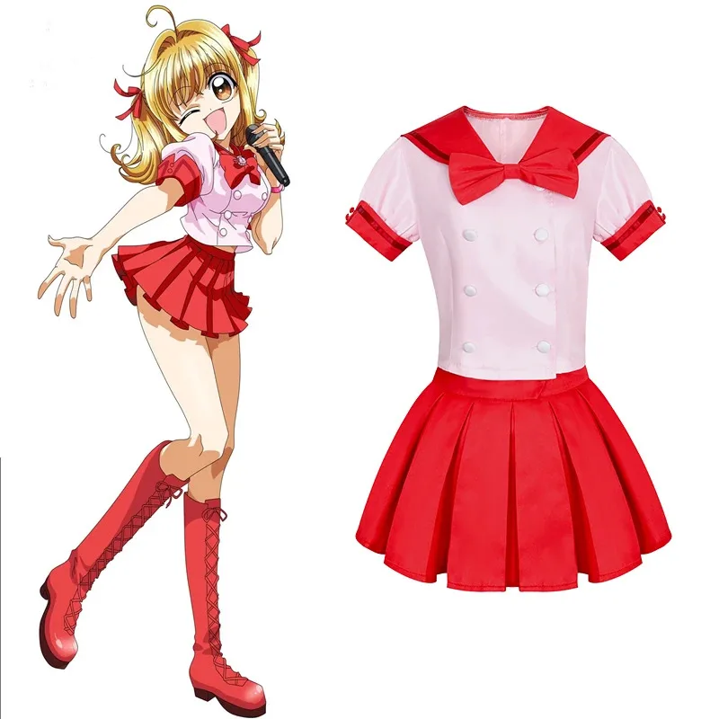 2025 Anime Melody Nanami Ruchia Cosplay Costume Girl Lolita Top Skirt Set JK Uniform Halloween Carnival Clothes Outfit 5ftu^ 5ft