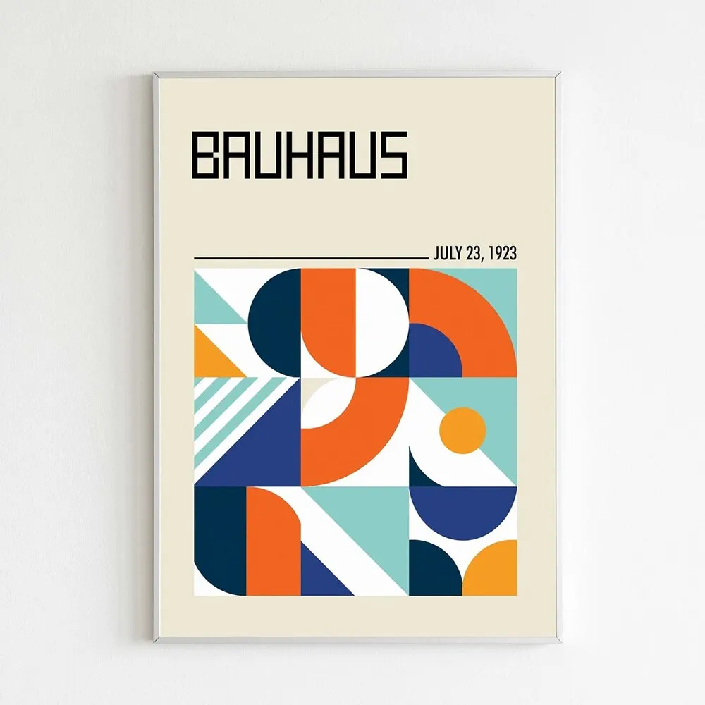 3 قطعة/المجموعة الحديثة التجريد خمر باوهاوس معرض الرسم الرسم الرسم على لوحات القماش الجدارية الملصقات لغرفة المعيشة ديكور المنزل