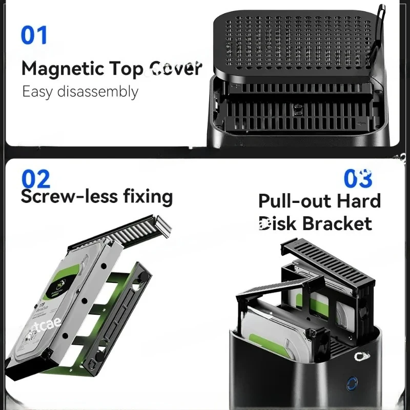 NVME SSD 2X2.5/3.5 "HDD RAID NAS Mini PC I Ntel N150 Ryzen 7 5825U DDR4 M.2 جدار الحماية R خارجي P Fsense Wi Fi6 Windows 11 FreeNAS
