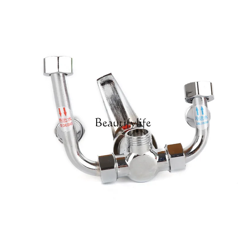 

*Electric water heater U-shaped mixing valve Bathroom hot and cold mixing valve faucet Plastic faucet Brass faucet