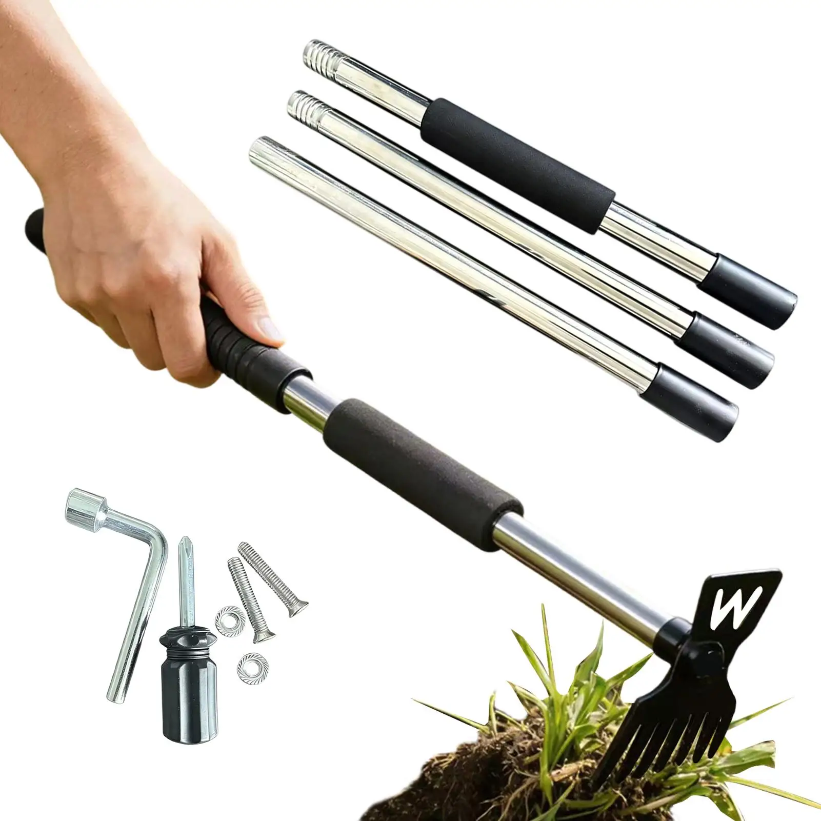 Multi Use Hoes Rakes Weeding Shovels Gardening Tools For Household Use Loosening Soil Hoeing And Agricultural Use Thatch Remover
