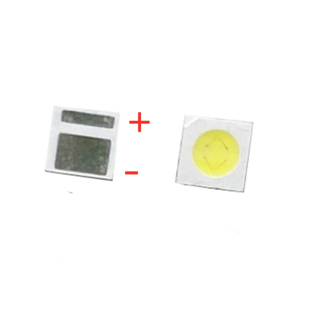 50Pcs TCL LED Backlight High Power 2W 3030 6V Current 200-250MA Color Temperature 15000-20000kl White TV Application