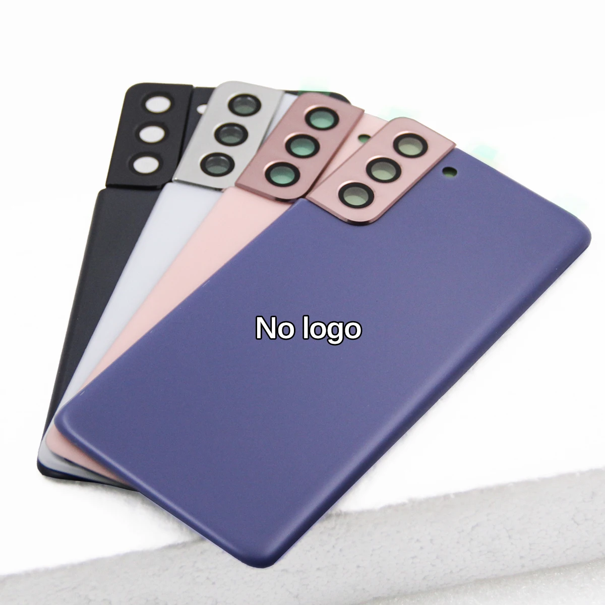 Neue Akkuabdeckung für Samsung S21 G991U SM-G991B Rückdeckel Gehäuseabdeckung mit Kameralinsen-Klebesticker – Detail 4