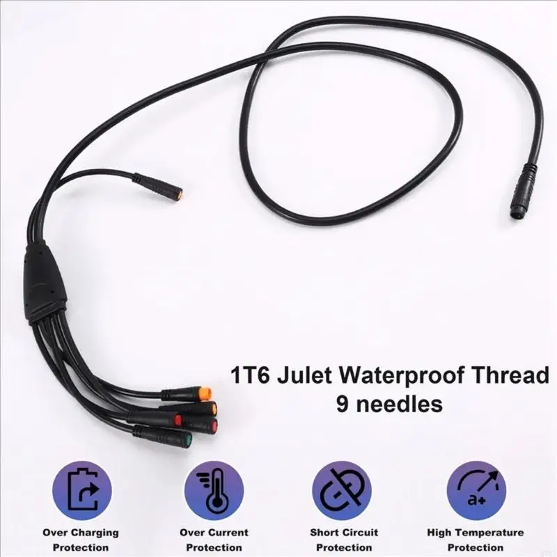 M76E 1T6 9Pin wasserdichter Anschlussdraht mit verbesserter Haltbarkeit und einfacher Installation – Detail 4