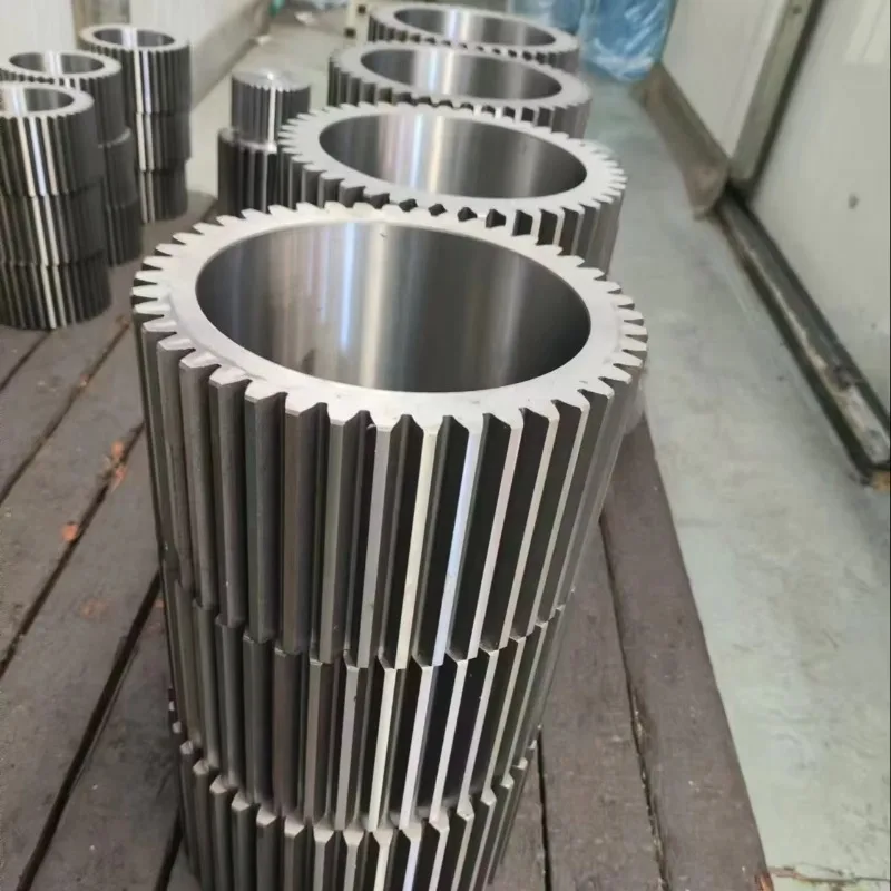 d1OEM  Gear Manufacturer Forged Steel  Big Spur Gear for Power Transmission Machine Ball Mill Pinion Gear