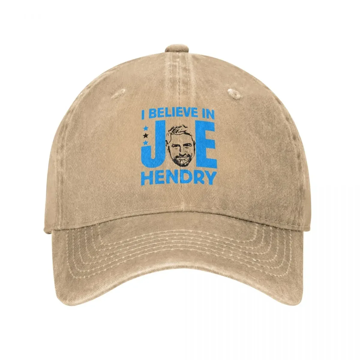 I Believe In Joe Hendry Trendy Distressed Washed Casquette Baseball Caps Female Male Graphic Casual Summer Hats