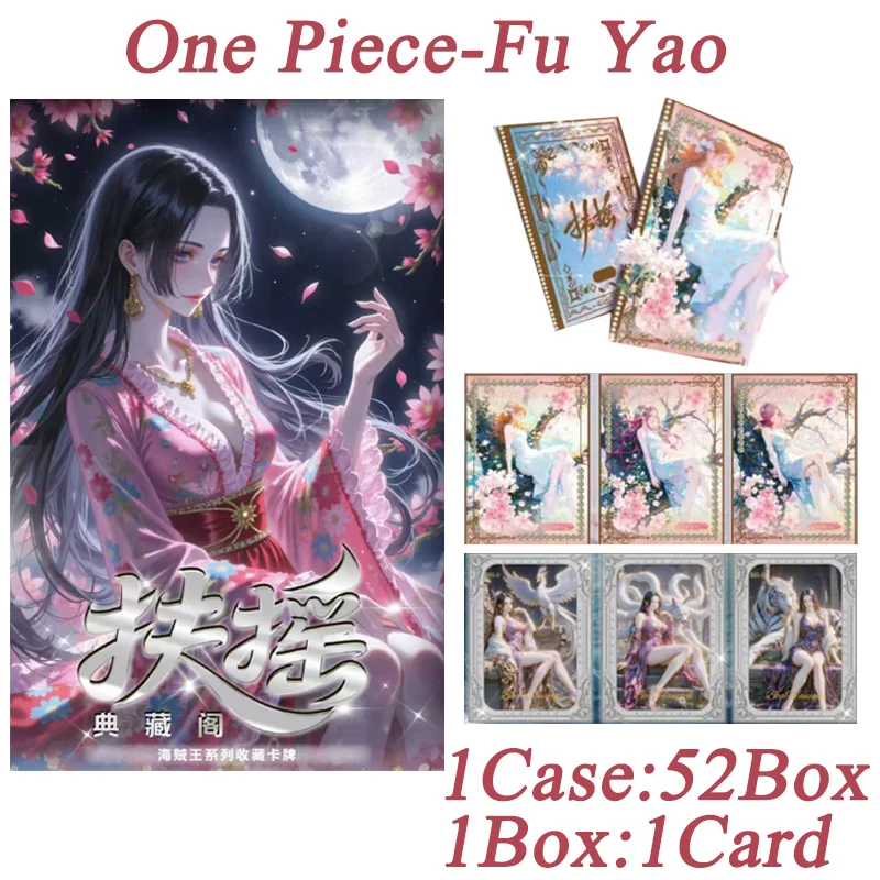 

2025 One Piece-FuYao Goddess Story, оптовая продажа, коллекционные карты, полные наборы, сексуальная настольная игра, хобби, подарок для фанатов