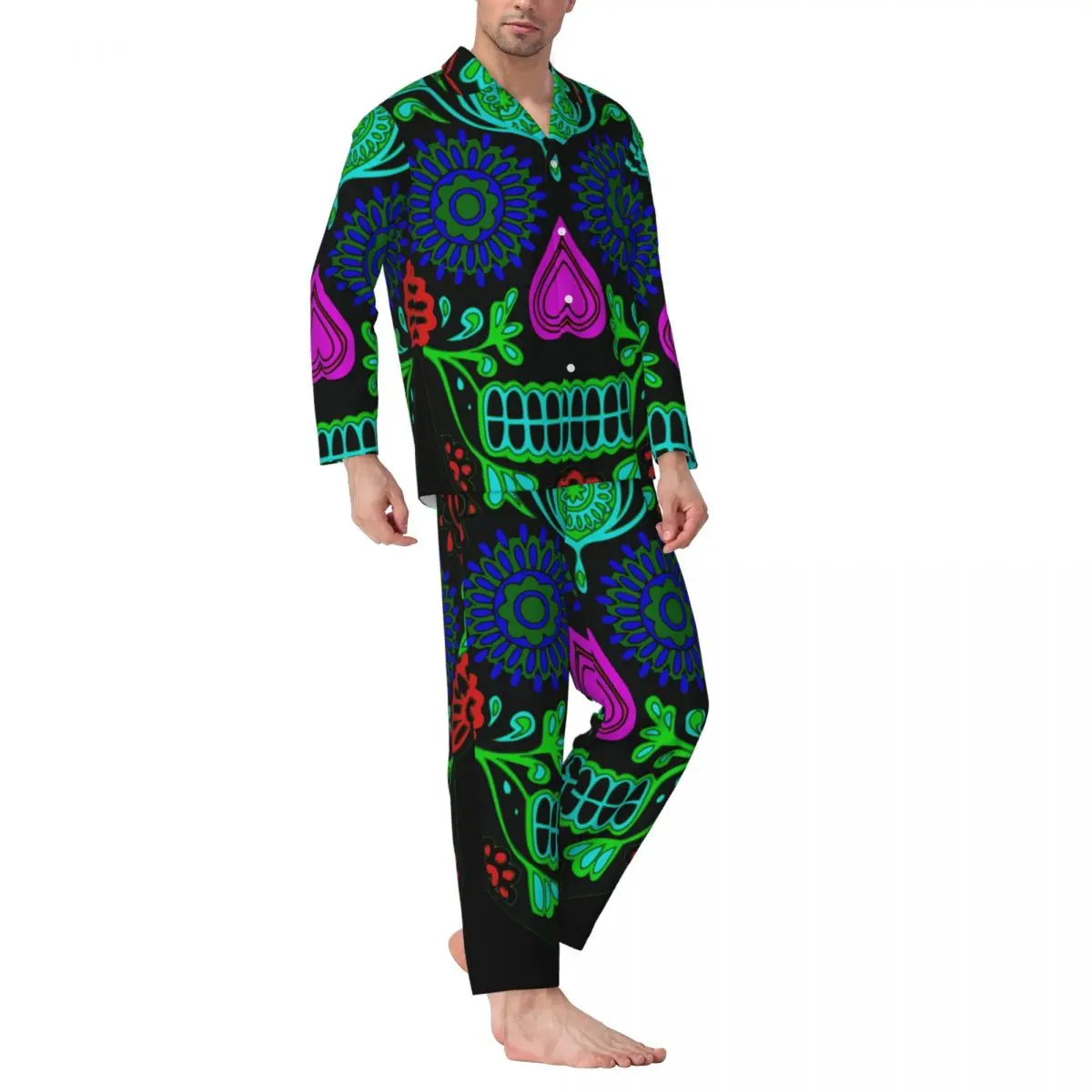 set-di-pigiami-da-uomo-abbigliamento-da-notte-invernale-pigiami-divertenti-con-motivo-a-teschio-per-adulti