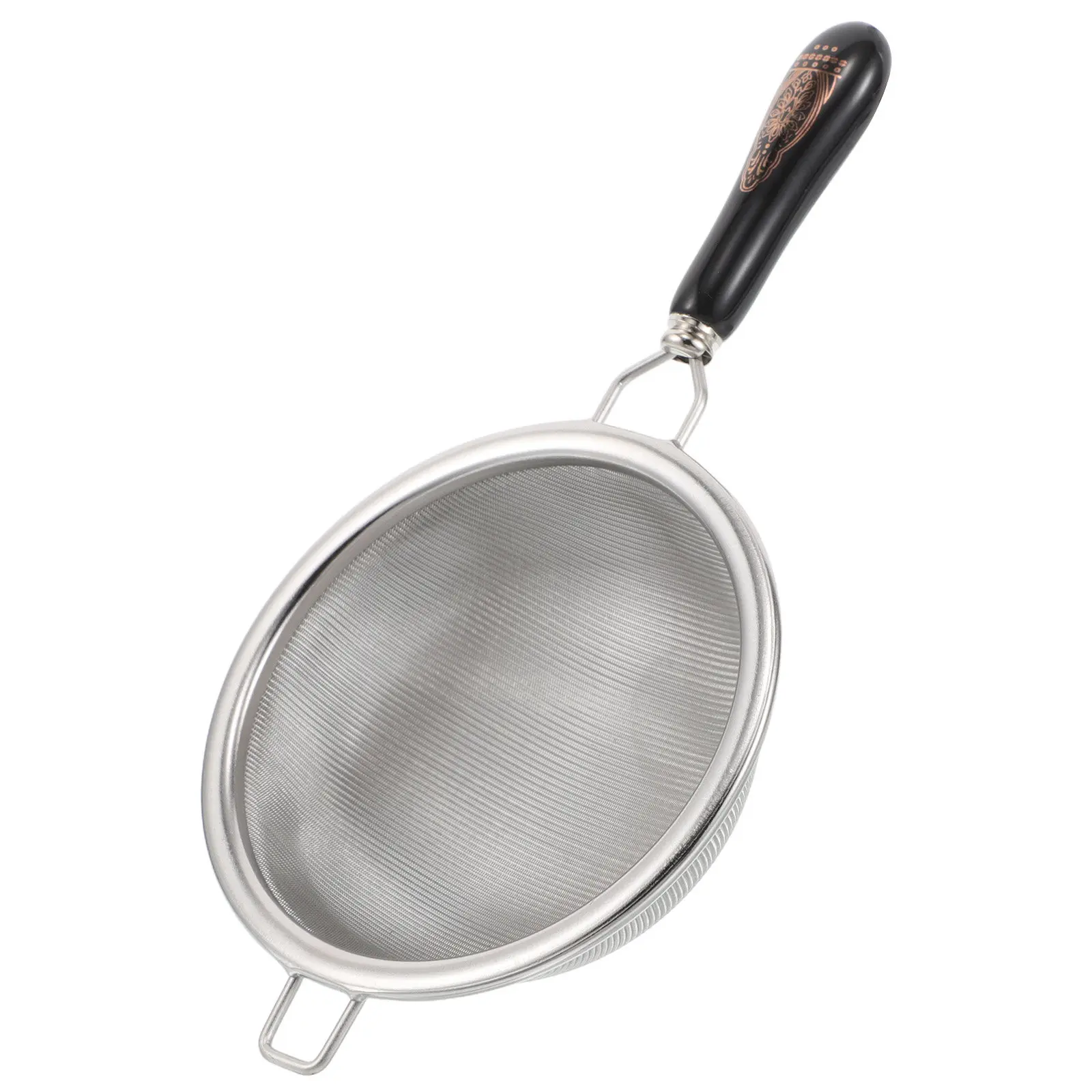 Fine Mesh Tea Filter Handle Strainer Tool Alloy Round Sifter Loose Leaf Tea Infuser Accessories Mesh Strainer Sieve