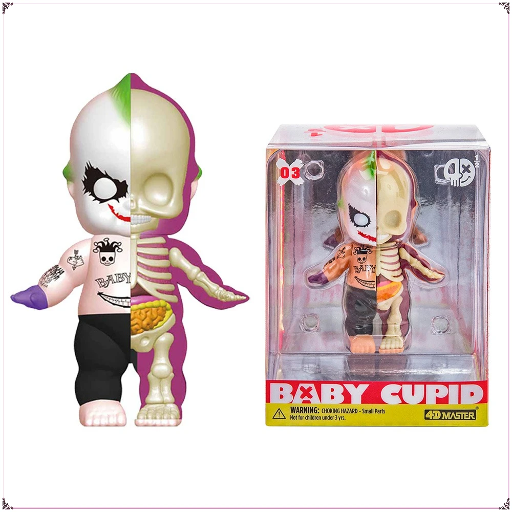 

4D Master Cupid Clown Anatomy Model Skeleton Anatomical Home Decoration Model Cartoon Anime Figurines Children's Collection Gift